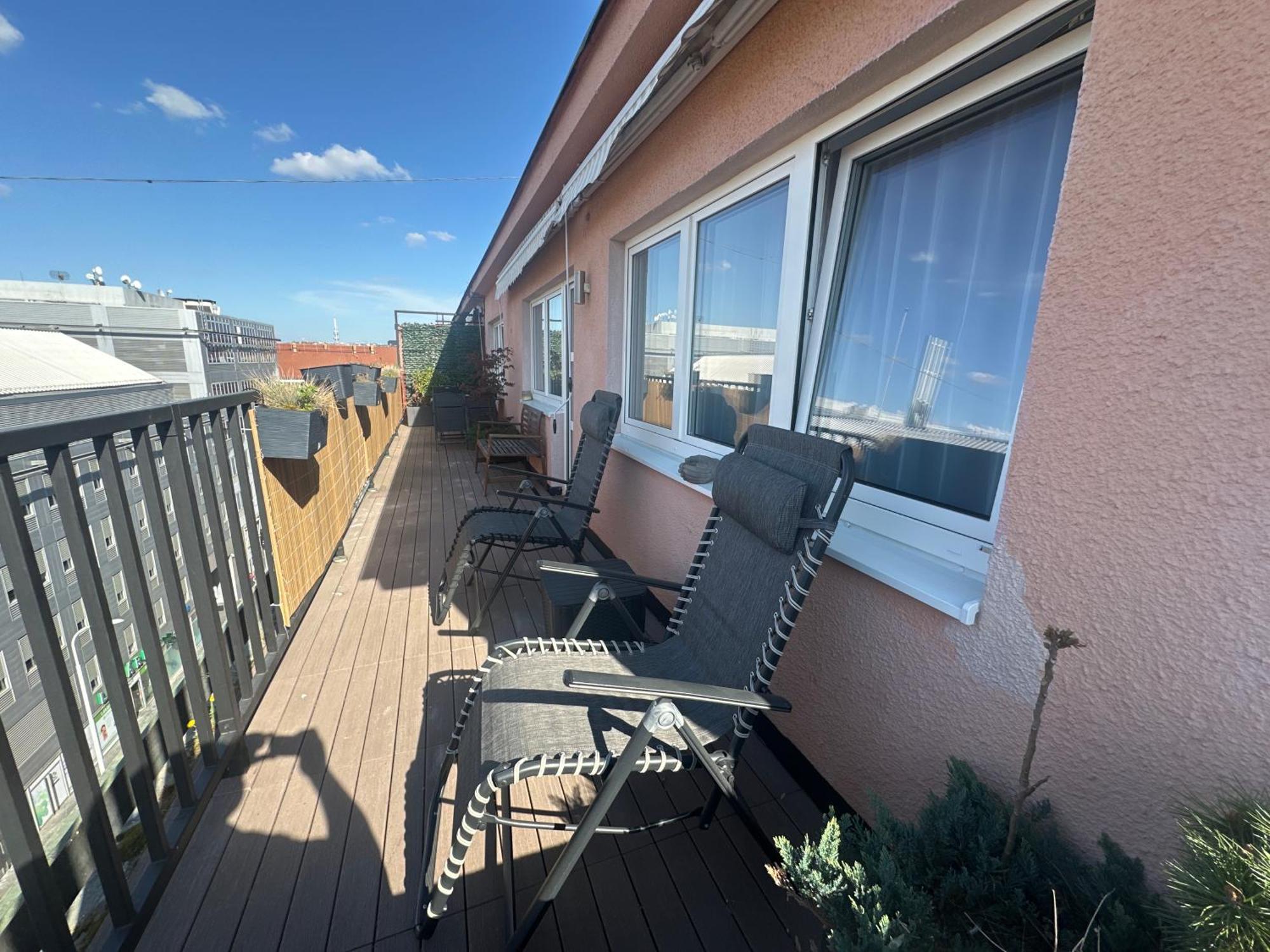 Andel Apartment With Terrace Praag Buitenkant foto